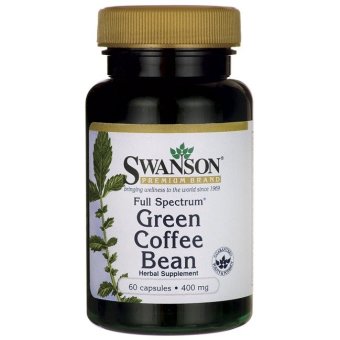 Swanson Premium Full Spectrum Green Coffee Bean 400mg - 60 caps