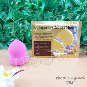 JBS Masker Mata Collagen Crystal Eye Mask - Spon Maker Up - Spon Beauty Blender - 1 Pcs - Multi Colour