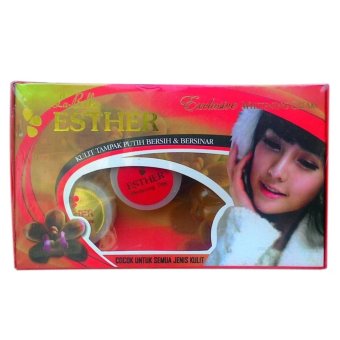 Lucky Cream White Esther BPOM - Whitening Cream - 1 paket