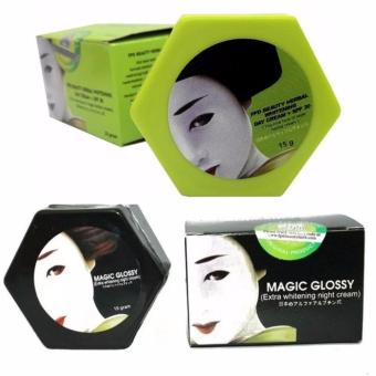 Paket Magic Glossy Day Cream and Night Cream Original