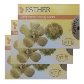 Esther Transparent Beauty Soap Solusi Tepat Kulit Cantik 3pcs