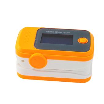 Color OLED Fingertip Pulse Oximeter With Audio Alarm & Pulse Sound - Spo2 Monitor Fingerpulsoximeter Puls Oximeter (Orange） - intl