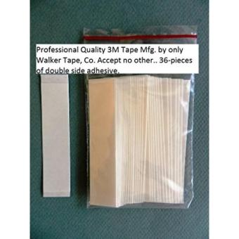 GPL/ 3M 1522 Double Sided Clear Straight Tape 1x3 for Wig Toupee Hairpiece 36 PCS by Unknown/ship from USA - intl
