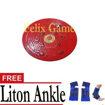 Alat Pelangsing Magnetic / Jogging Body Plate + Gratis 1 Set Liton Ankle