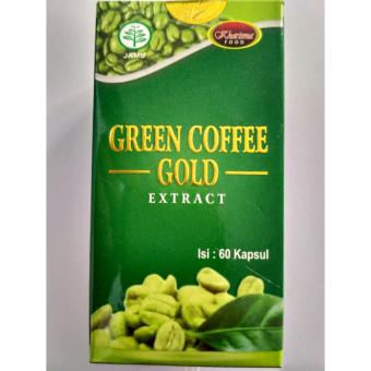 Green Coffee Extract 60kpl 100% kopi hijau alami Kharisma Food