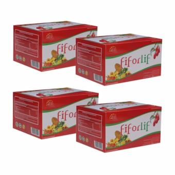 Fiforlif Obat Pelangsing Solusi Diet Sehat - 4 Box