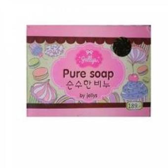 Pure Soap by Jellys - Sabun Pemutih Muka Dan Badan - 100 gram - 1 Pcs