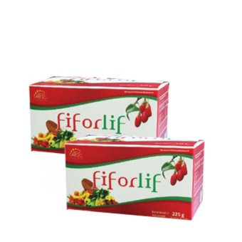 Fiforlif - Super Fiber & Detox Alami Kaya Nutrisi - Paket 2 Box