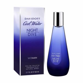 Davidoff Cool Water Night Dive For Women EDT 80 ml