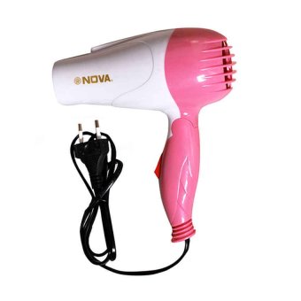 Nova Hair Dryer Lipat N 658 - Pink
