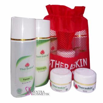 Theraskin Paket Cream Whitening kulit Normal