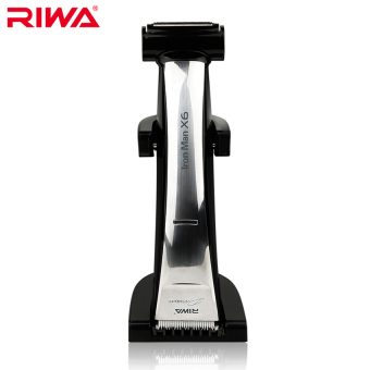 RIWA 2 In 1 Waterproof Hair Trimmer Shaven Head Machine For Man 2Hrs Charge One Key Turbo Hair Clipper X6 - intl
