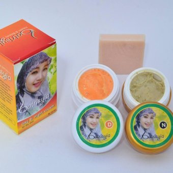 Batrisyia Herbal Eksklusif Day & Night Cream - untuk pearawatan wajah kulit kering dan kusam