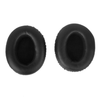 Pair of Replacement Ear Pads Cushion for Sennheiser Momentum Over-ear Headphone Black