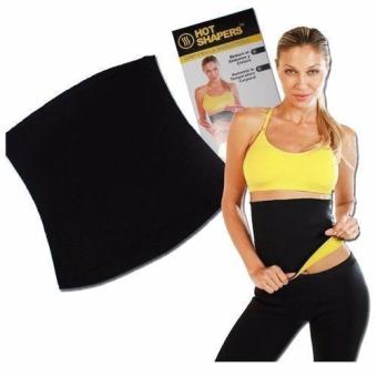 Hot Shaper Korset Pelangsing Sports Slimming Body Belt - Hitam