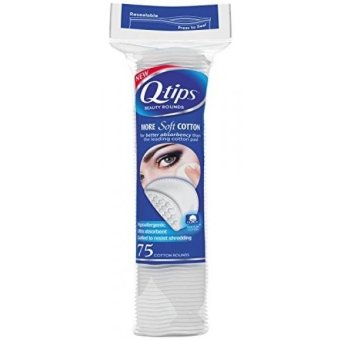 Q-tips Cotton Rounds, Beauty 75 ct - intl