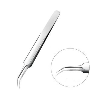 Ai Home Stainless Steel Face Skin Cleaner Blackhead Oblique Acne Clip (Silver) - intl