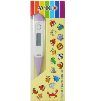 Avico Termometer Digital Elastis Bayi - Ungu