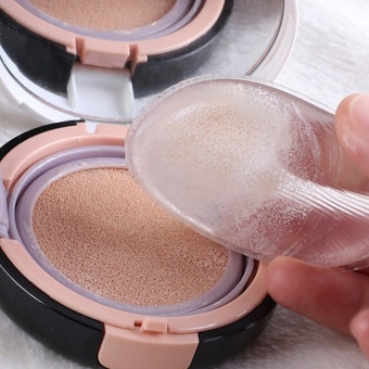 100% New Hot SiliSponge Blender Silicone Sponge makeup puff For Liquid Foundation BB Cream Beauty Essentials - intl