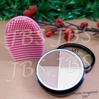 JBS Makeup Brush Cleaner Cleaning Washing Foundation Brushegg Cosmetic - Pembersih Kuas Make Up Multi Colour - MN Foundation Concealer