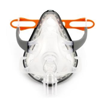 BMC F1A Full Face Mask For CPAP Bipap Machine COPD Snoring And Sleep Therapy Size L Connect Face And Hose With Headgear Clips - intl