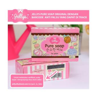 Jellys Pure Soap Original Thailand 100% (2pcs)