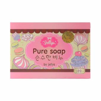 Pure Soap by Jellys Original - Sabun Pemutih Muka Dan Badan - 100 gram