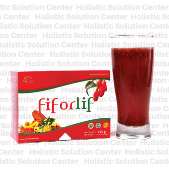 Fiforlif Jus Serat Herbal Rasa Goji Berry untuk Kecilkan Perut Buncit