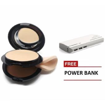 Bedak Compact Powder - Bedak 2in1 colorstay + Gratis Power Bank List