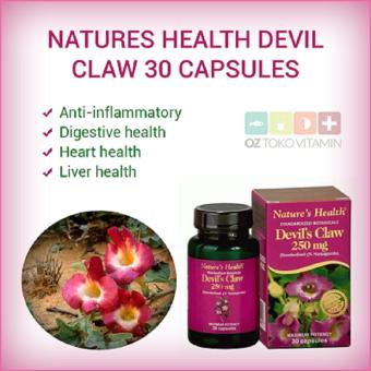 Natures Health Devil Claw 30 Capsules