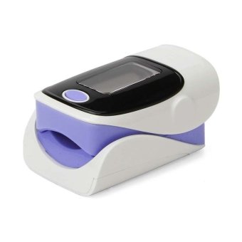 Fingertip Pulse Oximeters Health Monitors Tests Heart Rate Meter (Purple) - Intl