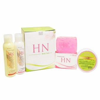 HN Body Care - Paket Lotion HN 4 in 1 BPOM [Pemutih Badan]