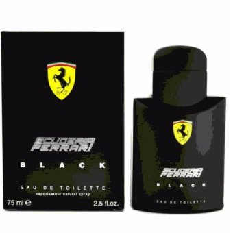 Ferrari Scuderia Black Parfum Pria 125 ml