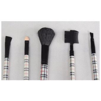 Babamu Kuas Kosmetik Make up - Cosmetic Makeup Brush Set isi 5 pcs - Gold