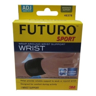 Futuro Sport Wrap Around Wrist Support Adj Black 46378en - 1 Pcs - 3M