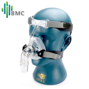 BMC NM2 Nasal Mask With Headgear And Head pad S/M/L Different Size Suitable For CPAP Machine Oxygenerator Connect Hose And Face - intl