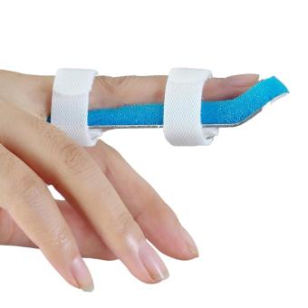 (Large)Apex Gutter Spoon Finger Splint for Hammer Finger Strain Fracture Dislocation on the End Finger Joint - intl