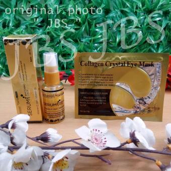 JBS Collagen Crystal Eye Mask - Masker Mata - Serum Perawatan Kulit Wajah - Serum Gold