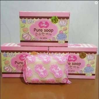 Fortune - Pure Soap by Jellys - Sabun Pemutih Muka Dan Badan berhologram - 100 gram - 2 picis