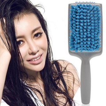Fast Hair Drying Brush Comb 2 Colors Beauty Bath Room Accessories Hair Water Absorbing Styling Comb - Pink