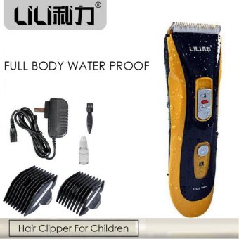 Waterproof Electric Hair Clipper Child Baby Men Professional HairTrimmer Cutting Machine To Haircut Hair Fast Charging2hrs(Multicolor)(OVERSEAS)(OVERSEAS) - intl