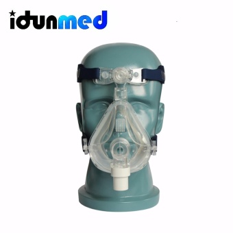 FM5 Size S CPAP APAP BiPAP BPAP Face Ventilator Respirator Face Mask With Headgear Strap For Sleep Apnea Snoring - intl