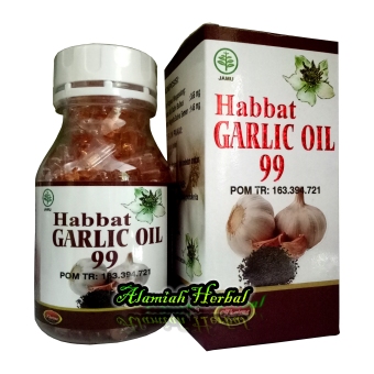 kharisma Habbat Garlic Oil 99 - Habba Garlic - 200 Kapsul