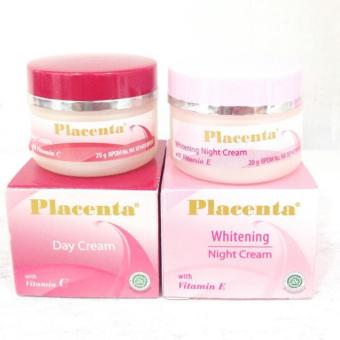 Placenta Day Cream 20gr & Night Cream 20gr (2 Item Original BPOM)