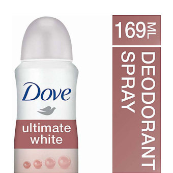 Dove Deodorant Spray Ultimate White 169ml