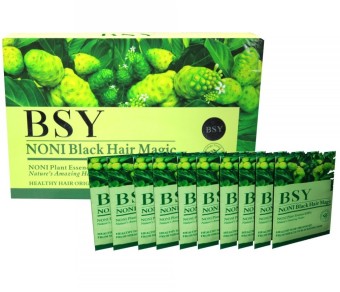 BSY Noni Black Hair Magic Shampoo - 20 Sachet