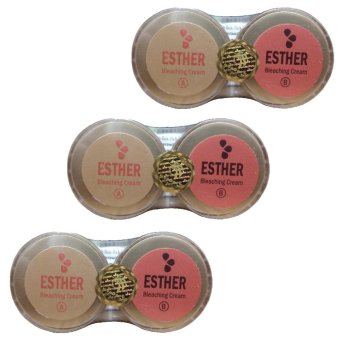 Esther Gold Bleaching Cream A/B Wajah Bersih dan Mulus 3pcs