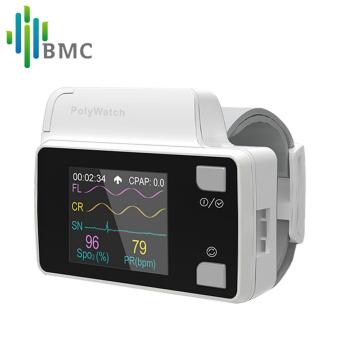 BMC YH-600B PolyWatch CPAP Sleep Diagnosis For Patient's Clinical Medical Home Care Available With Cannual TF Card Black Bag - intl