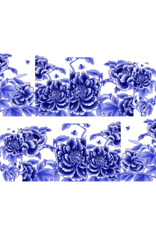 Phoenix B2C Beautiful Flowers Nail Art Nail Decals Water Transfer Stickers Decoration (SY1619)