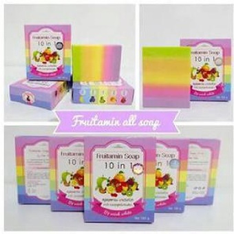 Wink White Fruitamin Soap 10 IN 1 By Wink White Thailand